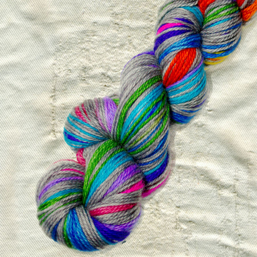 Rainbow Stripes Grey Rainbow Stripes Grey